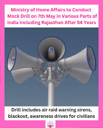 Mock drills in India tomorrow