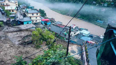 Woman trapped under debris, man missing as cloudburst hits Uttarakhand’s Chamoli