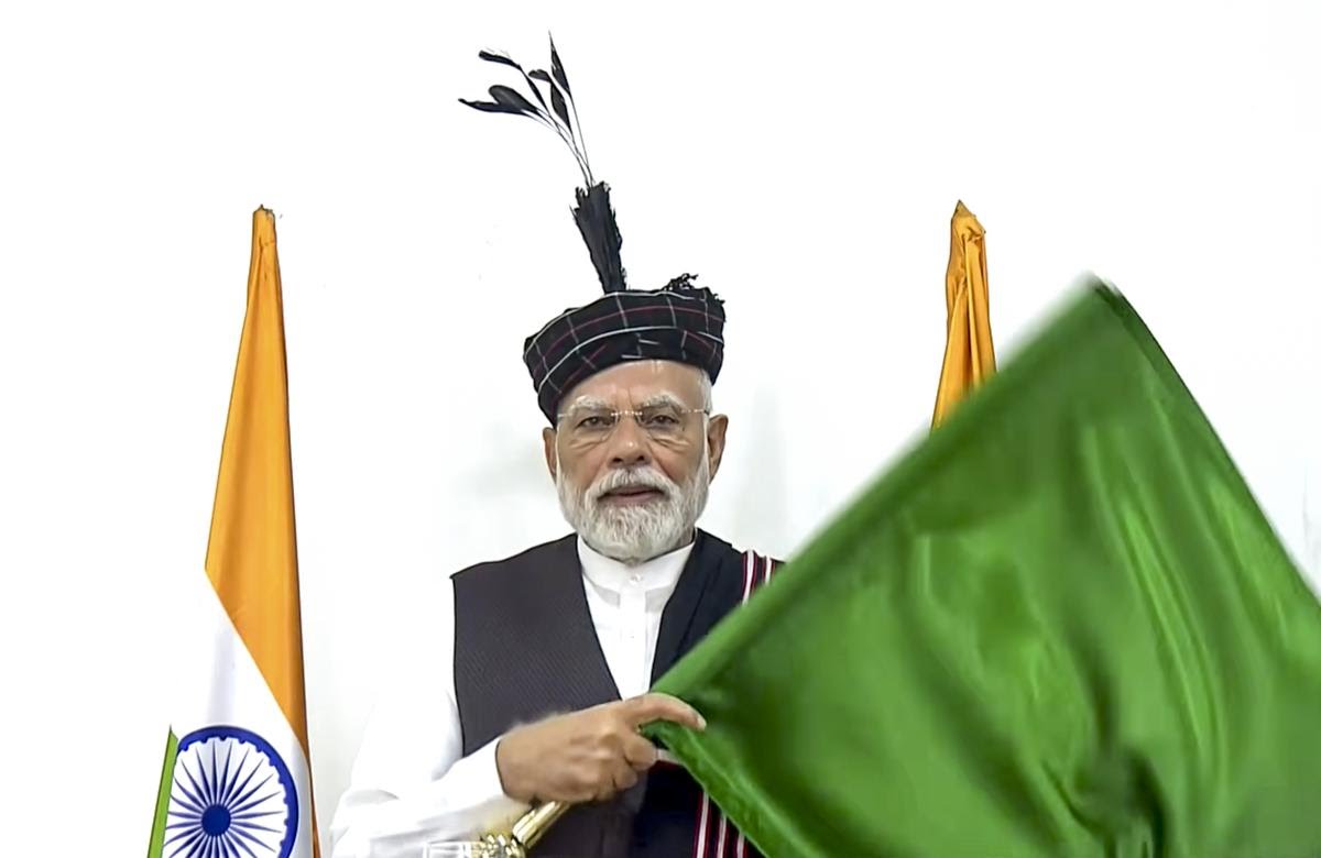 Mizoram to Get First Railway Link after PM Modi Inaugurates Bairabi–Sairang Link