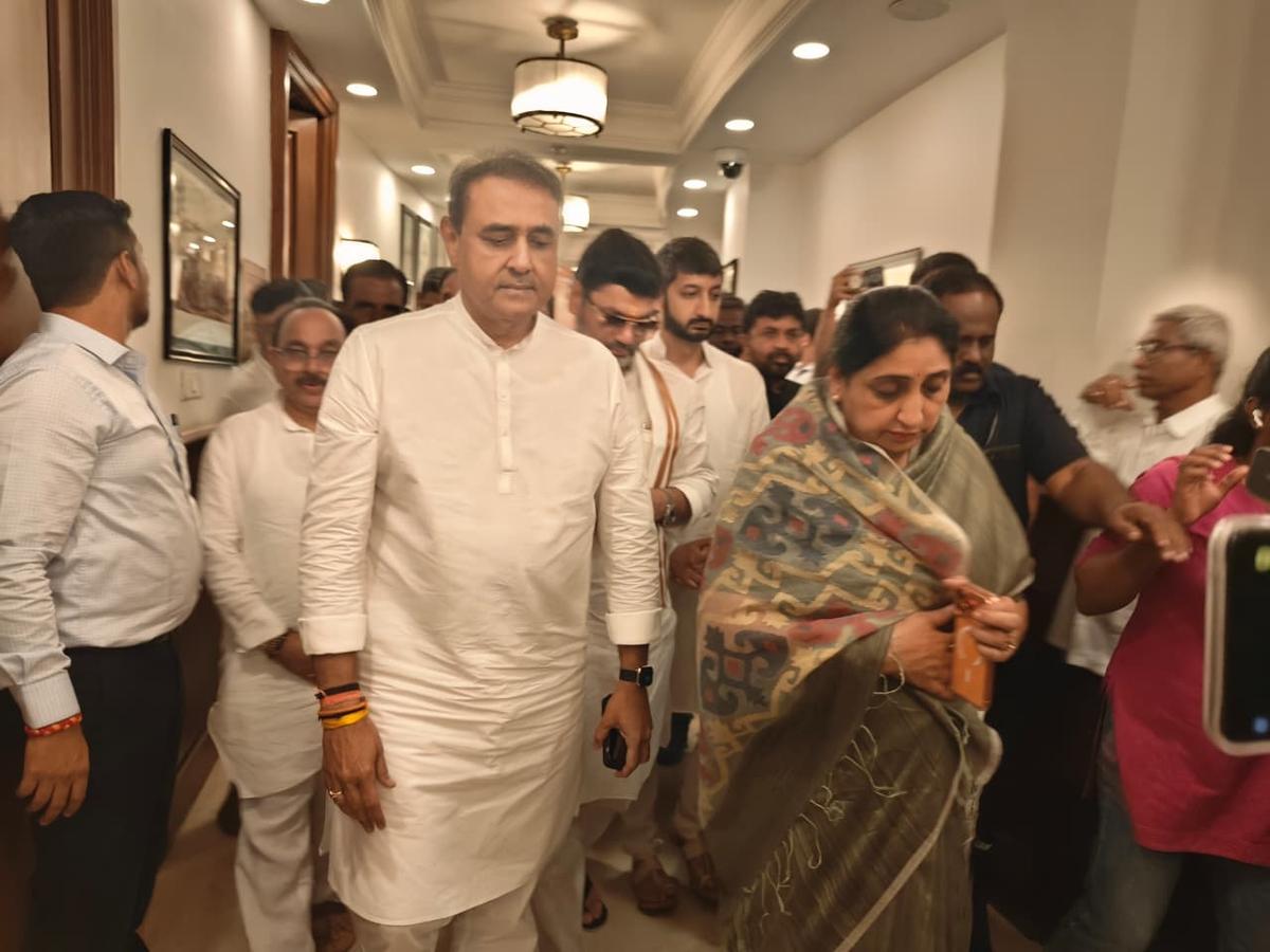 Sunetra Pawar oath ceremony LIVE: Ajit Pawar’s wife elected leader of NCP Legislature party