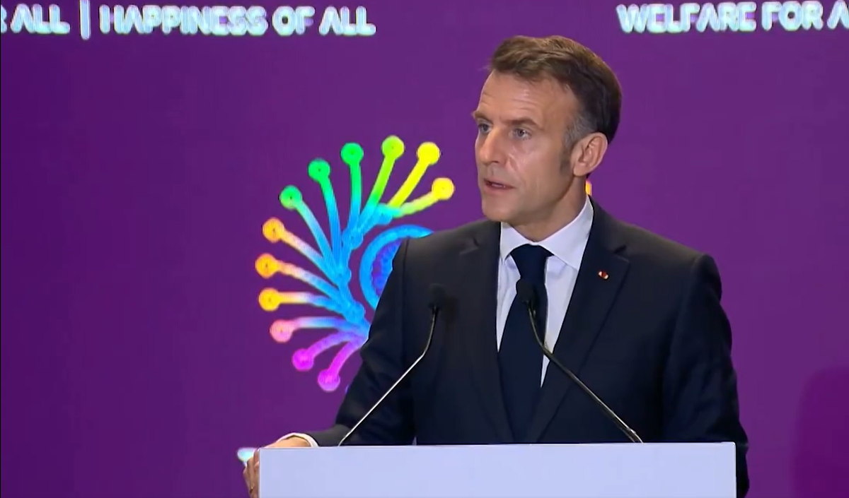 India AI Summit 2026 Day 4 LIVE: French President Macron addresses summit