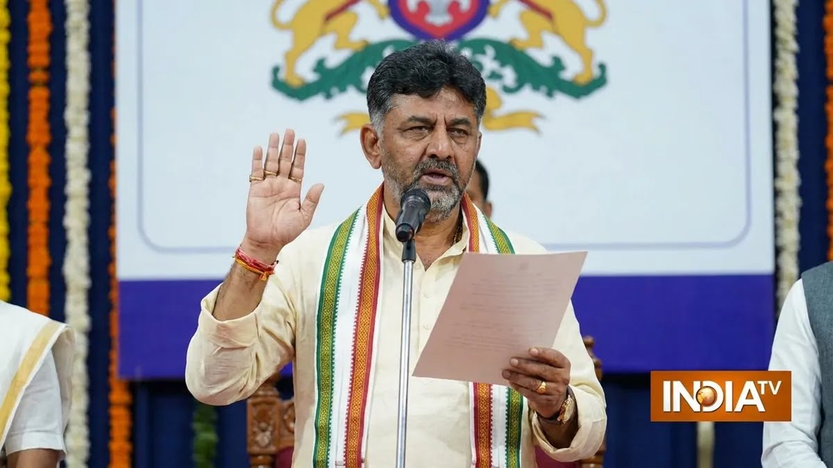 DK Shivkumar to take oath as Karnataka CM on June 3 at 3pm. Source