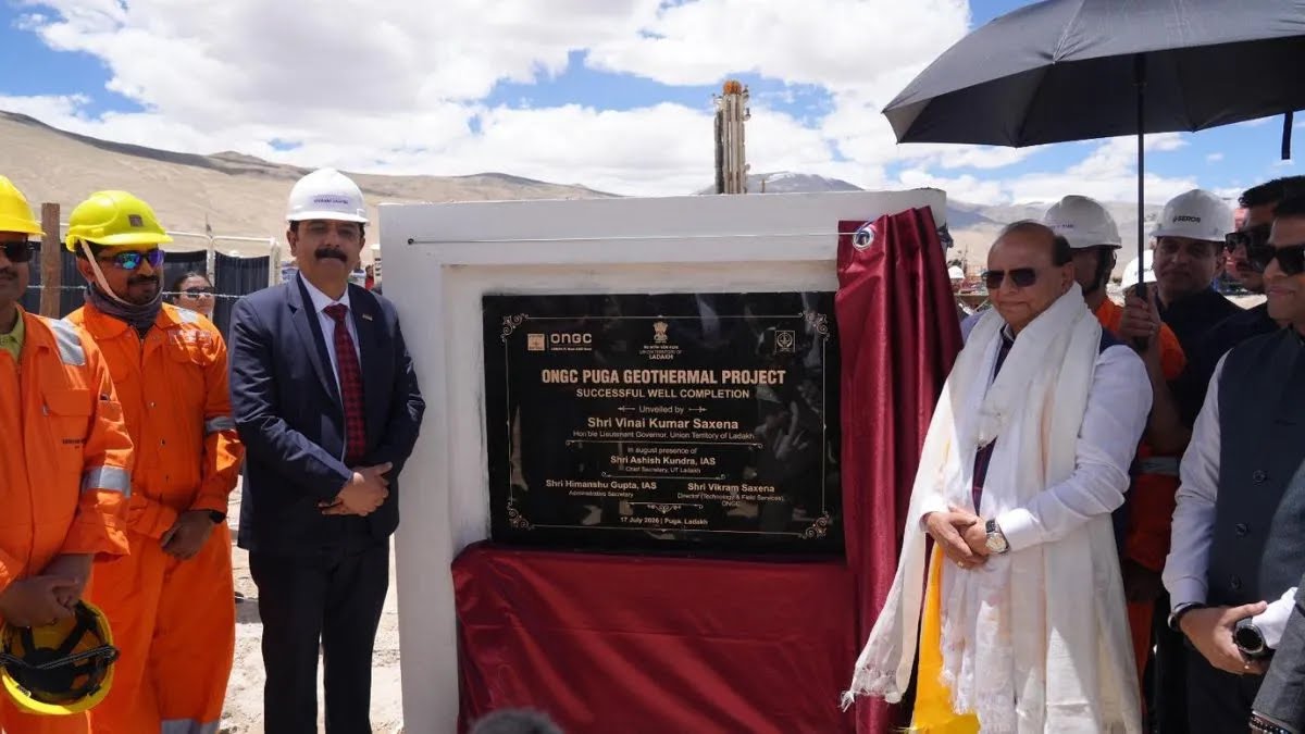 India’s first two geothermal wells commissioned in Ladakh’s Puga Valley, LG Saxena hails historic feat